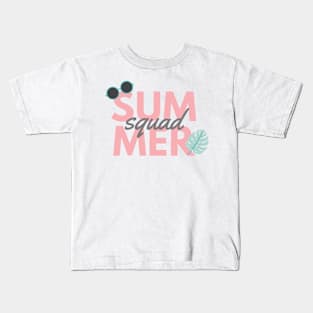 Summer squad Kids T-Shirt